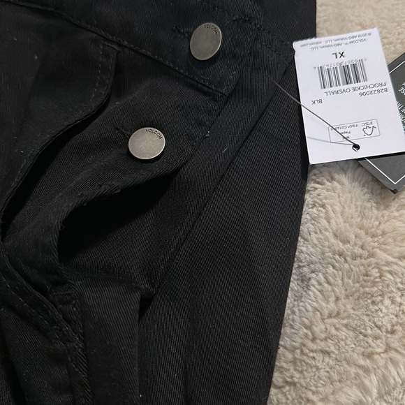 NWT! Volcom Frochickie Overalls Short Black XL - Picture 14 of 16